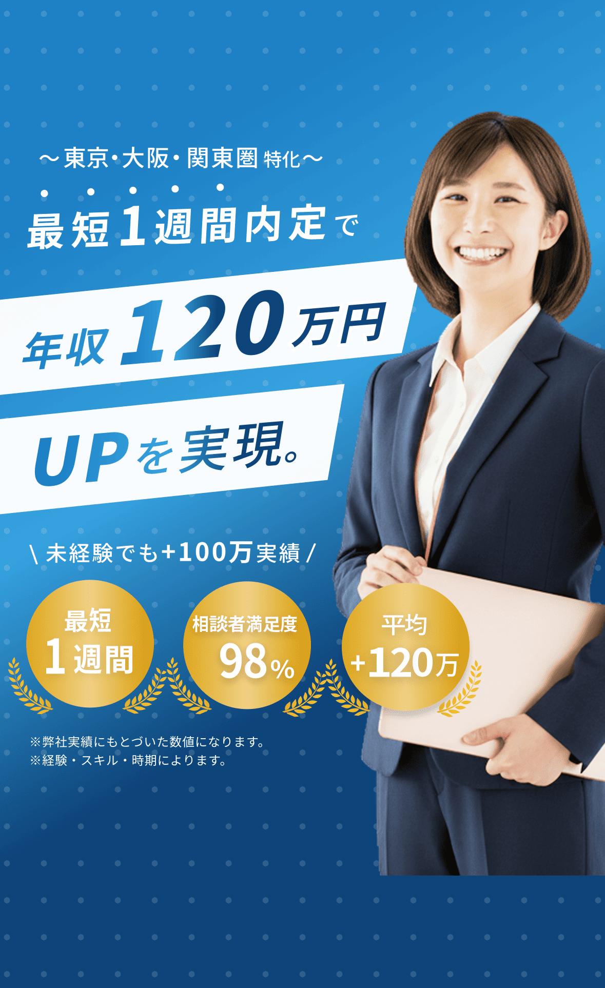 最短1週間で内定を狙う